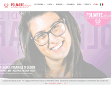 Tablet Screenshot of poliarte.net