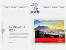 Tablet Screenshot of poliarte.com.br