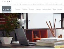 Tablet Screenshot of poliarte.com.mx